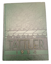Yearbook 1954 North Division High School Milwaukee Wisconsin WI Tattler Book - £26.05 GBP
