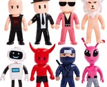 Stumble Guys Toys, 8Pcs 2.6 Inches Pvc Stumble Guys Figures, Character F... - $23.99