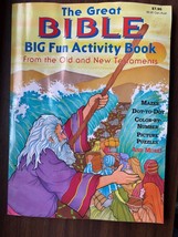 The Great Bible Big Fun Activity Book -New and Old Testaments for Kids - £11.04 GBP