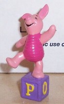 Disney Winnie The Pooh Piglet Pvc Figure By Bully Rare Vhtf - £11.29 GBP
