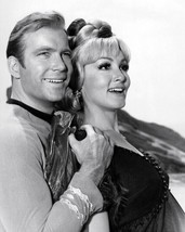 Star Trek Friday&#39;s Child 1967 William Shatner Julie Newmar smiling 11x17 poster - $19.99