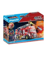 Playmobil City Action Fire Truck Flashing Lights Building Set 71233 NEW ... - $48.55 CAD
