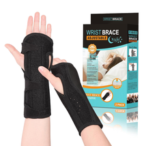 2 Pack Night Wrist Sleep Support Brace,Carpal Tunnel Wrist Brace Night Support,A - £26.92 GBP