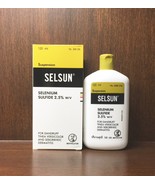 SELSUN Anti-Dandruff Itching Selenium Sulfide 2.5% Shampoo 120ml./4oz.  - £30.84 GBP
