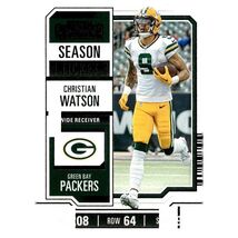 2023 Panini Contenders Christian Watson* NFL Green Bay Packers Football ... - $3.64