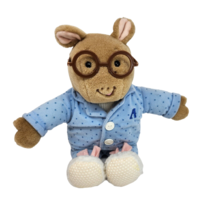 Vintage Eden Arthur Bedtime Blue Pajamas Bunny Slippers Stuffed Animal Plush Toy - £29.61 GBP