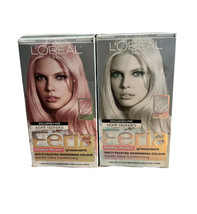 Lot Of 2- L&#39;Oréal Féria P2 Multi-Faceted Shimmering Permanent Pastels Hair Color - £33.63 GBP