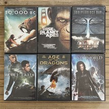 Lot of 6 Fantasy, Sci Fi Action DVD Will Smith Let Beckinsdale Danny Glover - $14.01