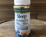 Nature&#39;s Bounty Sleep Aid Gummies Melatonin 3mg L-Theanine 200 mg 60 Ct ... - £21.93 GBP