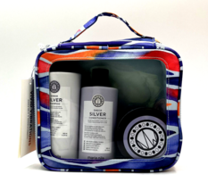 Maria Nila Sheer Silver Gift Kit(Shampoo/Conditioner/Mask/Toiletry Bag) - £51.44 GBP