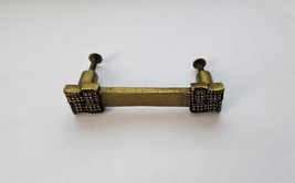 [Vicenza Designs K1133] Medici Rectangular Pull, 3&quot; Inch, Antique Brass,... - $50.00