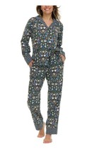 Vera Bradley Womens Pajama Set Green Multicolor Pockets Cotton Lightweight - $42.99 Vera Bradley Womens Pajama Set Green Multicolor Pockets Cotton Lightweight - $42.99