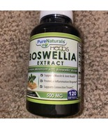 Pure Naturals Boswellia Extract 500mg 120 Softgels EXP 11/2025 NEW, Sealed - £11.20 GBP