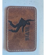 Elvis Logo Laser Engraved Leather Patch - $2.00