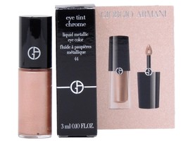 GIORGIO ARMANI EYE TINT CHROME #44 ROSE GOLD 3ml .10oz LIQUID METALLIC E... - $13.75