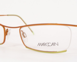 Marc Cain Tendances &amp; Plus 8015 KG Cuivre Orange / Citron Unique Lunettes - $97.20