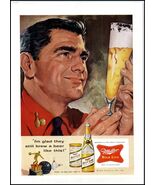 1950s Miller High Life Beer PRINT AD Bowling Pins, Ball, Trophy BX2 - $139.67 MXN