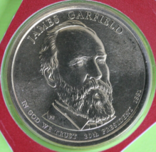 Gem BU 2011 D James Garfield Presidential Dollar In Mint Cello Exact Coin TOM 34 - $4.99