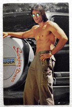 Bollywood Actor Sanjay Dutt Rare Old Original Post card Postcard - £10.38 GBP