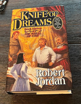 Knife of Dreams Wheel of Time Book 11 Robert Jordan Novel  1st Edition Printing - £14.78 GBP