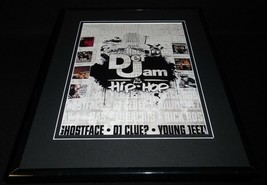 Def Jam 2007 Framed 11x14 ORIGINAL Vintage Advertisement Jay Z Rick Ross... - $34.64
