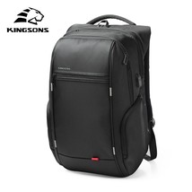 Kingsons 13 Inch External USB Charging Men&#39;s Backpack for Computer Bag Women Bac - £61.88 GBP