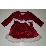 Mrs. Claus Santa Dress Baby Girl Size 6-9 Months Ashley Ann Christmas Ph... - £11.64 GBP