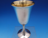 Number 272 by Gorham Sterling Silver Water Goblet 6 1/2&quot; Gold Washed (#8... - £253.01 GBP