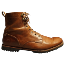 Timberland Kendrick Ankle Boots Mens US Size 9.5 Brown Leather Side Zip ... - $1,296.59 MXN