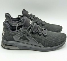 PUMA Mens Enzo Beta Woven Running Shoes,Black/Black,11 - £66.17 GBP
