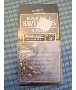 Danielson 1600SP-3 Barrel Swivel  Brass Size 3 Fishing 5 Pack Quantity - $5.40