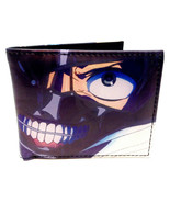 TOKYO GHOUL KEN KANEKI MASK SUBLIMATED GRAPHIC PRINT MENS BIFOLD WALLET ... - £6.03 GBP