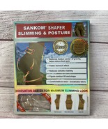 SANKOM Shaper Slimming &amp; Posture Shorts XXL New Nude Beige Flatter Stomach - $364.28 MXN