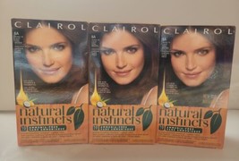 Clairol Natural Instincts Hair Color Former 14 Light Cool Brown 6A Lot of 3 New - £77.32 GBP