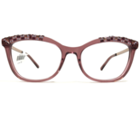 bebe Eyeglasses Frames BB5179 681 BLUSH CRYSTAL Clear Pink Rose Gold 52-... - £74.58 GBP