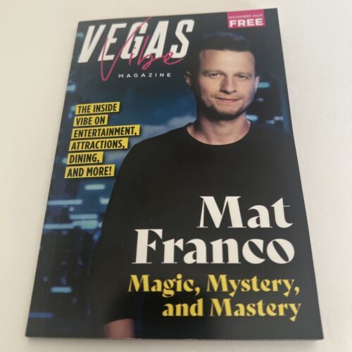 Vegas MIni magazine November 2024 issue