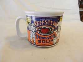 Campbell&#39;s Beefsteak Tomato Soup Ceramic Soup Mug 1999  - £19.95 GBP