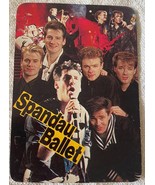 ⭕VTG card pocket calendar 1987 SPANDAU BALLET Portugal group music singer - $4.46