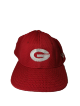 University of Georgia Bulldogs New Era Strapback Hat Red - £11.59 GBP