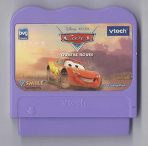 Vtech V.Smile Cars Quatre Roues Bvg game/Jeux Cartridges French Only - $5.82