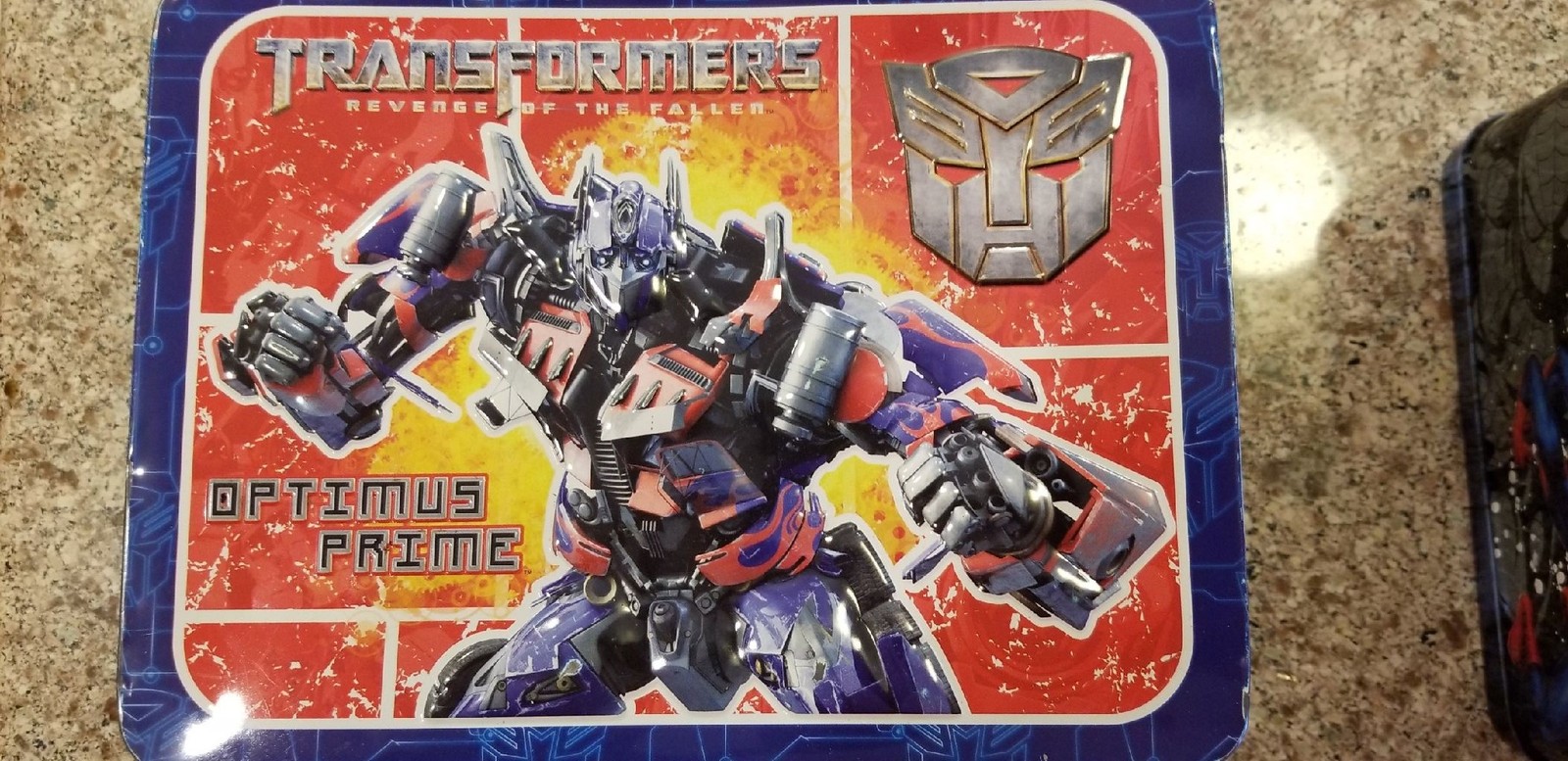 Primary image for Optimus Prime Revenge Of The Fallen 2009 Hasbro Transformers Lunchbox