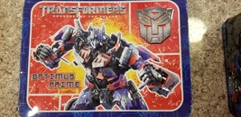 Optimus Prime Revenge Of The Fallen 2009 Hasbro Transformers Lunchbox - £62.14 GBP