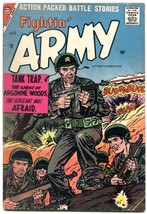 Fightin&#39; Army #21 1957-Charlton-Argonne- Tommy Gun VG+ - $65.48