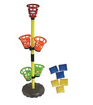 KOVOT Basket Tower Toss - Bean Bag Buckets Toss Game for Adults and Kids... - £27.96 GBP