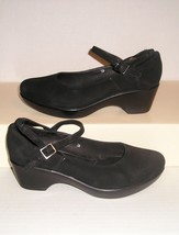 CORDANI Calzature Women&#39;s Black Suede Mary Jane Dress Loafers Shoes 38 E... - $25.99