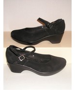 CORDANI Calzature Women&#39;s Black Suede Mary Jane Dress Loafers Shoes 38 E... - £20.53 GBP