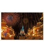 WALT DISNEY WORLD Postcard Fantasy In The Sky Fireworks 3x5 0100-10255 U... - $111.95 MXN