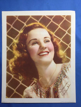 Deanna Durbin Color PHOTO Movie Star RKO Universal Pictures Vintage - $376.60 MXN