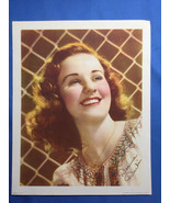 Deanna Durbin Color PHOTO Movie Star RKO Universal Pictures Vintage - €17,03 EUR