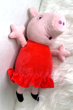 Peppa Pig Plush Talking Talks Stuffed Animal Toy 14.5 in Tall - £11.63 GBP